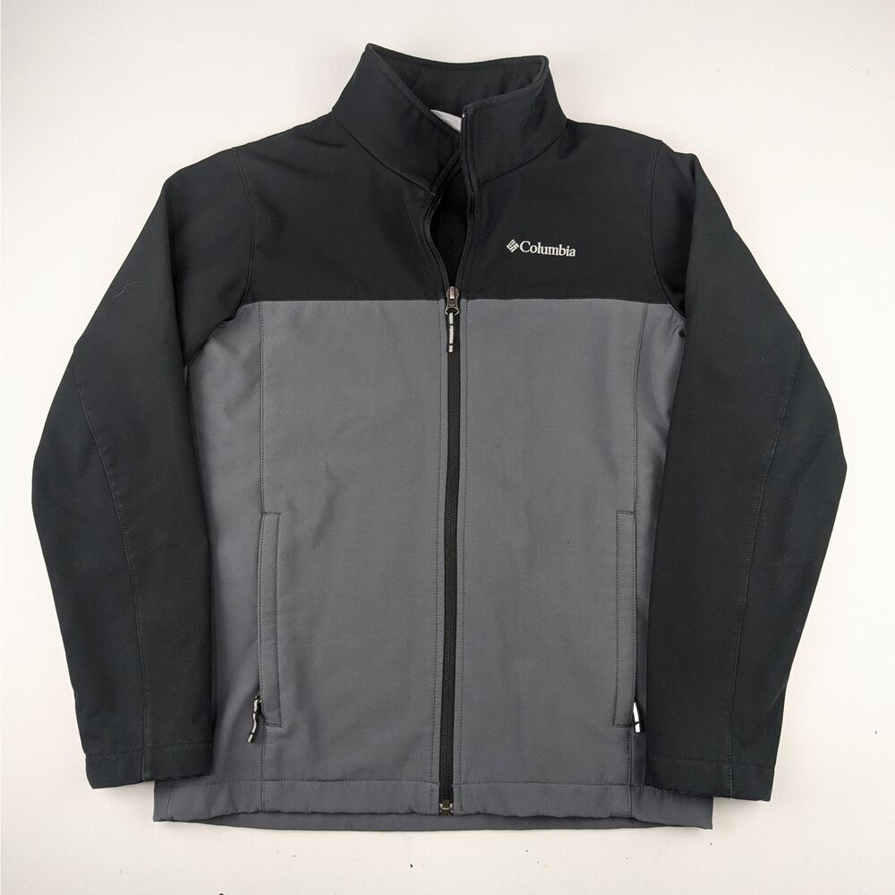 Columbia Black/Gray Soft Shell Jacket